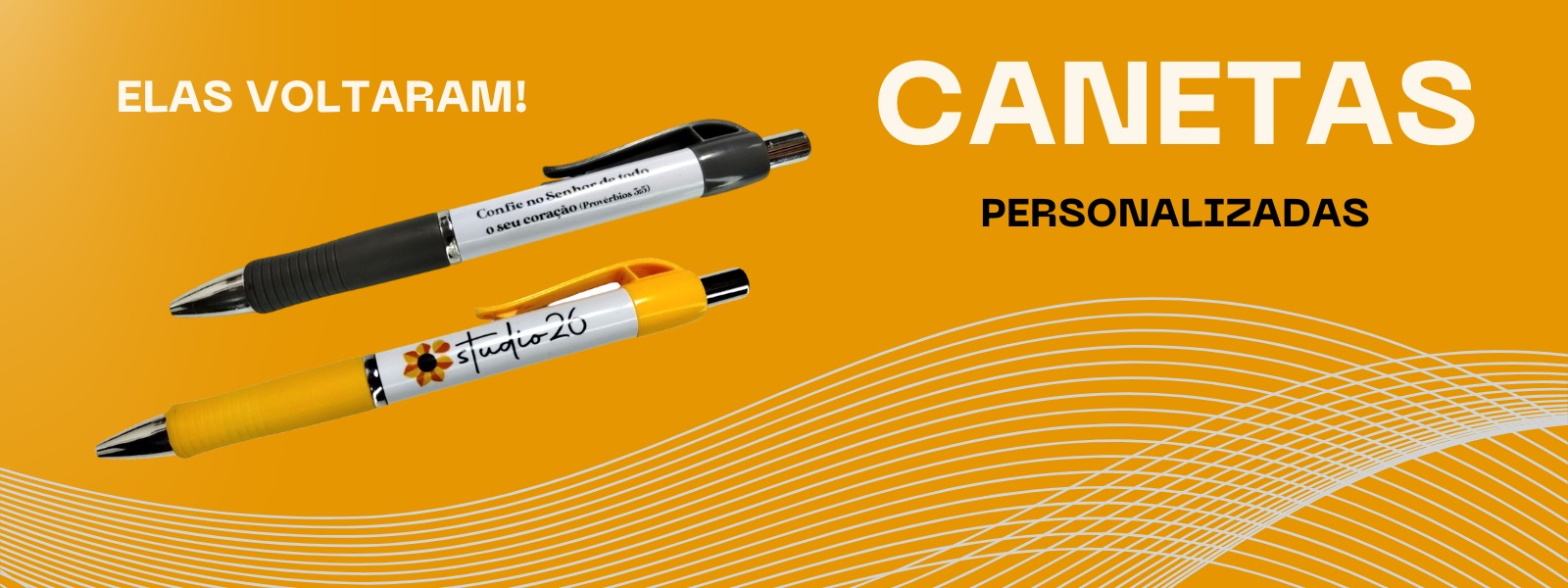 Canetas Personalizadas