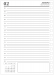 Miolo de Agenda Diária Clean 2026