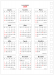 Miolo de Agenda Diária Permanente