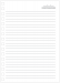 Miolo de Caderno Pautado