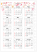 Miolo de Planner Feminino 2025