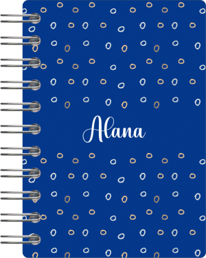 AGENDA DIÁRIA A6 2025 Off Set 75g 10,5x14,8cm  Laminação Capa Dura Personalizada 
