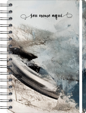 Agenda Semanal Office 2026 Off Set 75g 14,8x21cm   Capa Dura Personalizada 