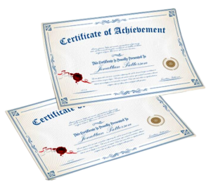 Certificado Kraft 120g 210x297mm (A4) 4x0  sem Acabamento 