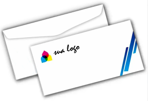 Envelope Ofício Branco 90g 114x229mm 4x0   