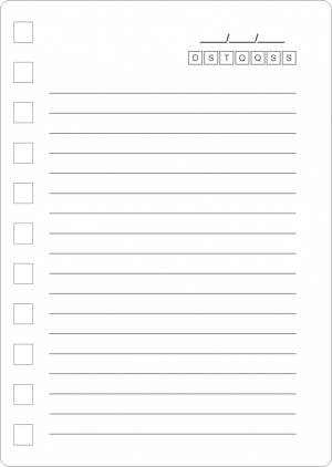 Miolo de Caderno A6 Off Set 75g 10x14,8cm 1x1  Corte Reto 