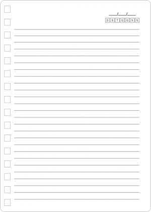 Miolo de Caderno Pautado Off Set 75g 14,8x21cm 1x1  Corte Reto 