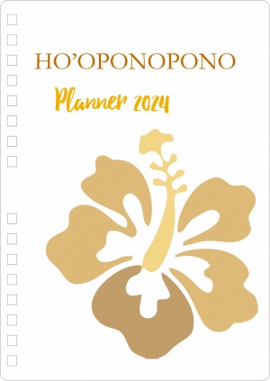 Miolo de Planner HO OPONOPONO Off Set 75g 17x24cm 4x4  Corte Reto 