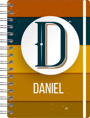 Planner Masculino 2025 Off Set 75g 14,8x21cm  Laminação Capa Dura Personalizada 